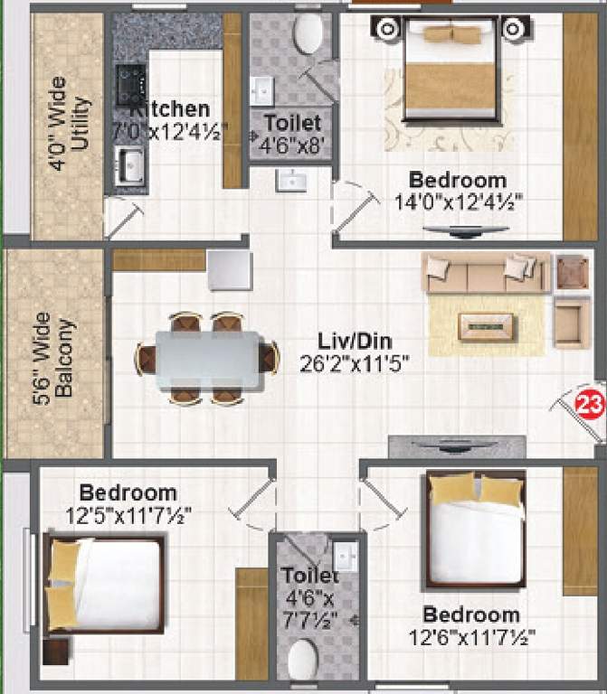 aravindam Floor Plan Floor Plan