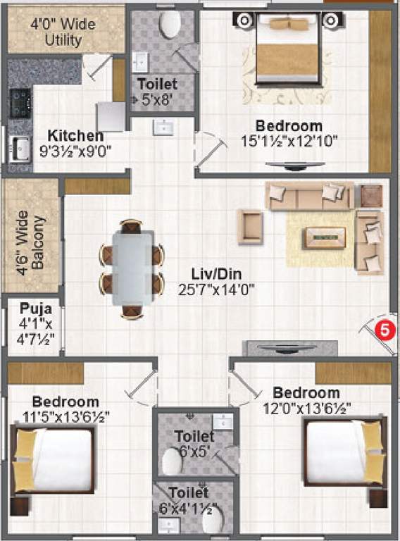  aravindam Floor Plan Floor Plan