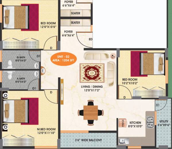  peace-gardens Floor Plan Floor Plan