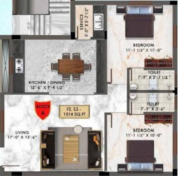  sai-karthiga-flats Floor Plan Floor Plan