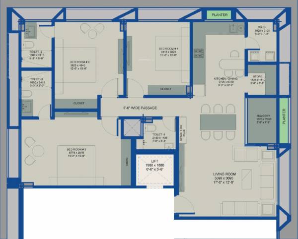  dev-residency-6 Floor Plan Floor Plan