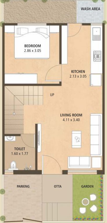 kutir Floor Plan Ground Floor Plan