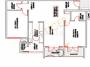 Floor Plan (2BHK+2T) Elegant Elegant Aster Floor Plan (2BHK+2T)