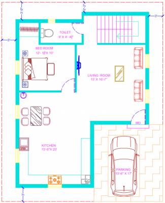 mahisha-villa Floor Plan Ground Floor Plan