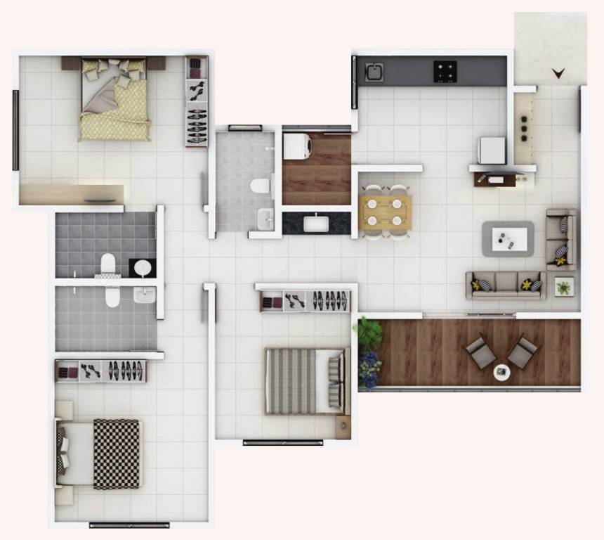  mithila at aaryavarta Floor Plan Floor Plan
