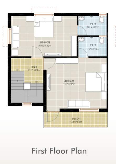  lake view Floor Plan First Floor Plan