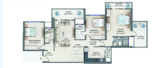  estia Floor Plan Lower Level Duplex Plan