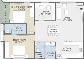  chilcon-mayan Floor Plan Floor Plan