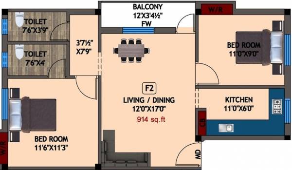  green-sai-nila Floor Plan Floor Plan