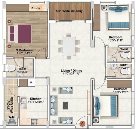  rng supra avenue Floor Plan Floor Plan
