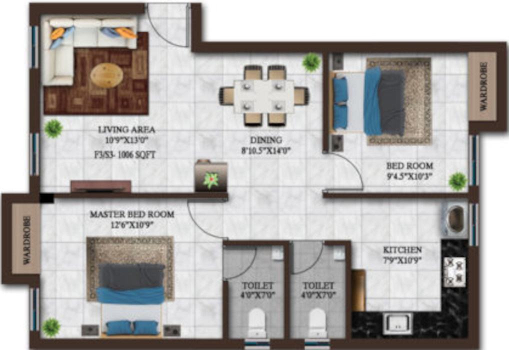  urban Floor Plan Floor Plan