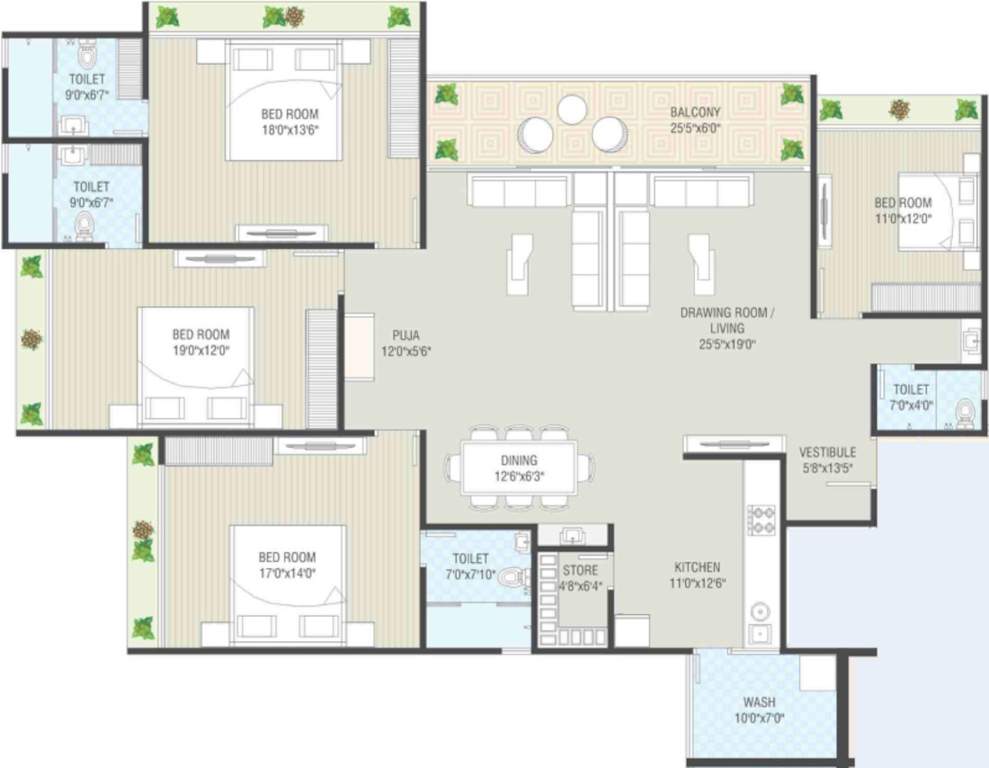  kalhar greens Floor Plan Floor Plan