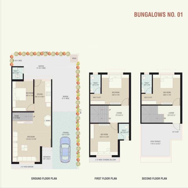  upavan-villa Floor Plan Floor Plan