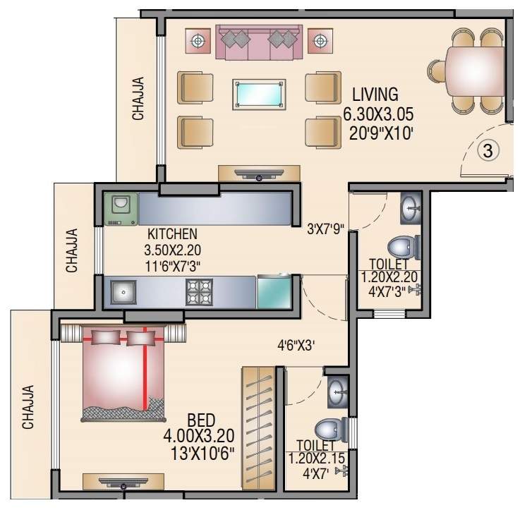  garden view Floor Plan Floor Plan