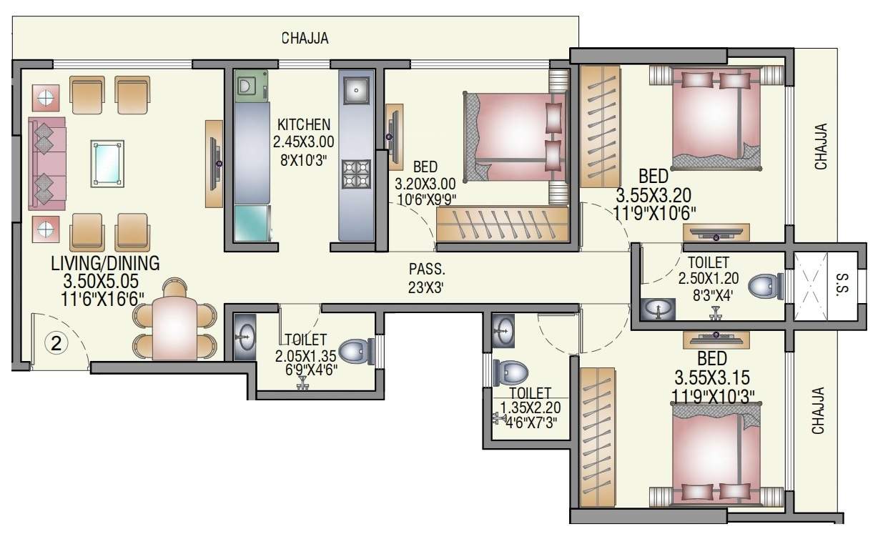  garden view Floor Plan Floor Plan