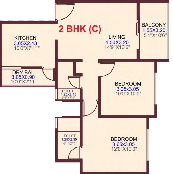  horizon Floor Plan Floor Plan