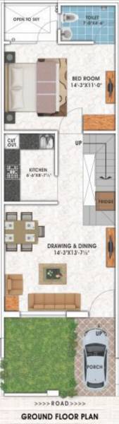  apna-bungalow-phase-ii Floor Plan Ground Floor Plan