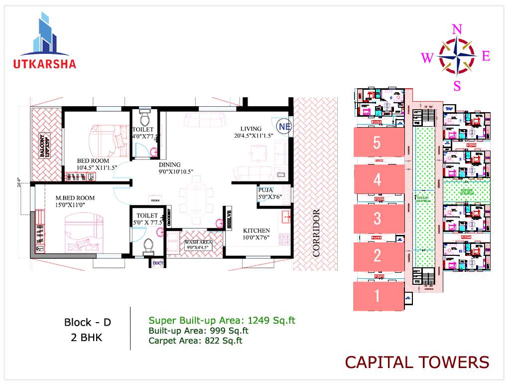  capital towers Floor Plan Floor Plan
