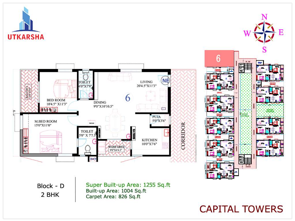  capital towers Floor Plan Floor Plan