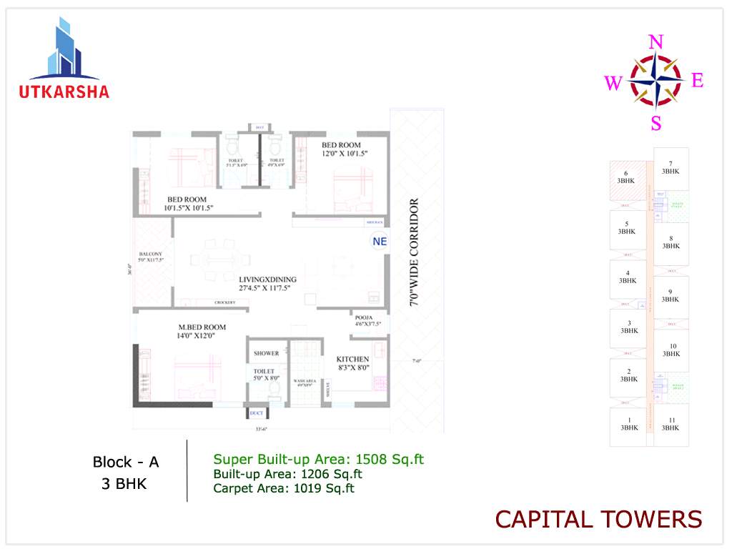  capital towers Floor Plan Floor Plan
