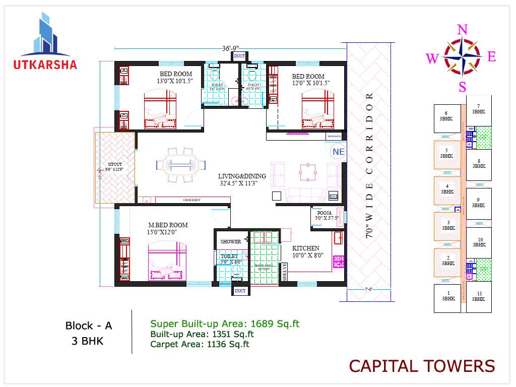  capital towers Floor Plan Floor Plan