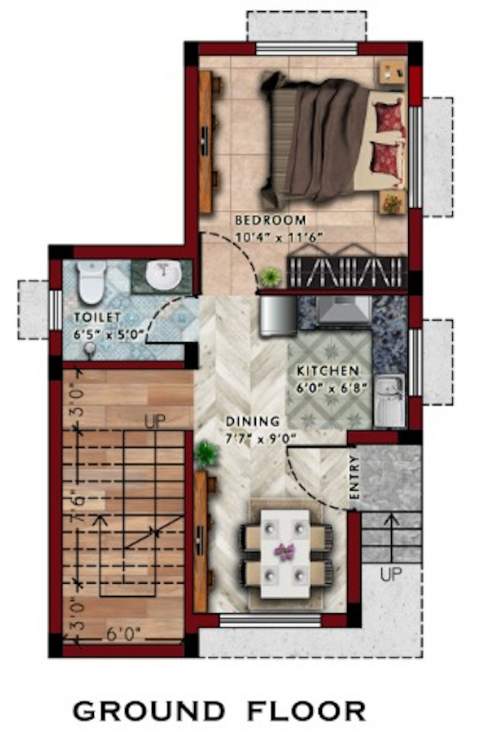  rasapunja abasan Floor Plan Ground Floor Plan