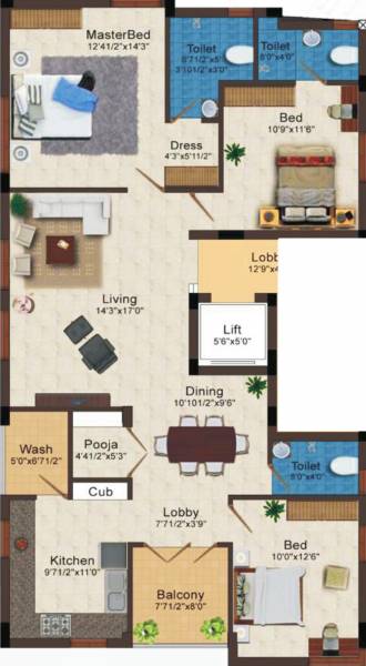  raghavendra-palace Floor Plan Floor Plan