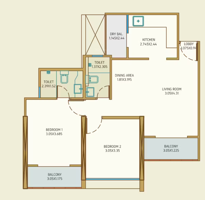  the-collection-w1 Floor Plan Floor Plan