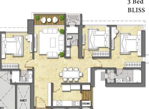  codename west one park Floor Plan Floor Plan