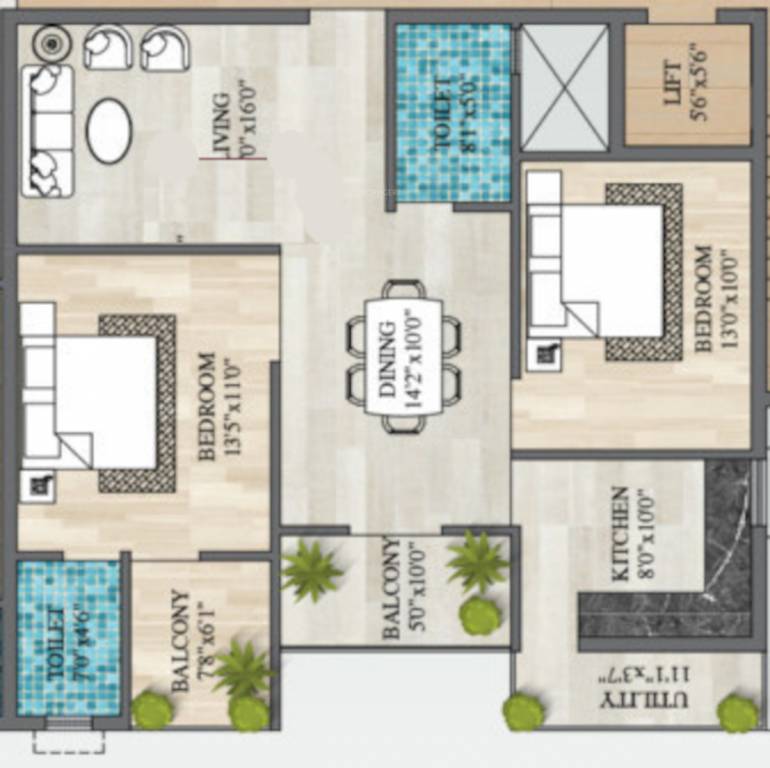  la casa Floor Plan Floor Plan