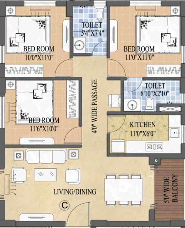 Floor Plan  ville apartment Floor Plan Floor Plan