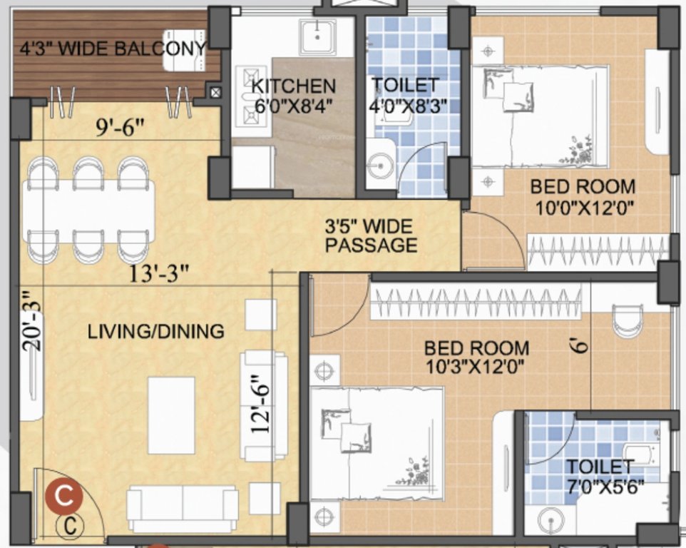exotica Floor Plan Floor Plan