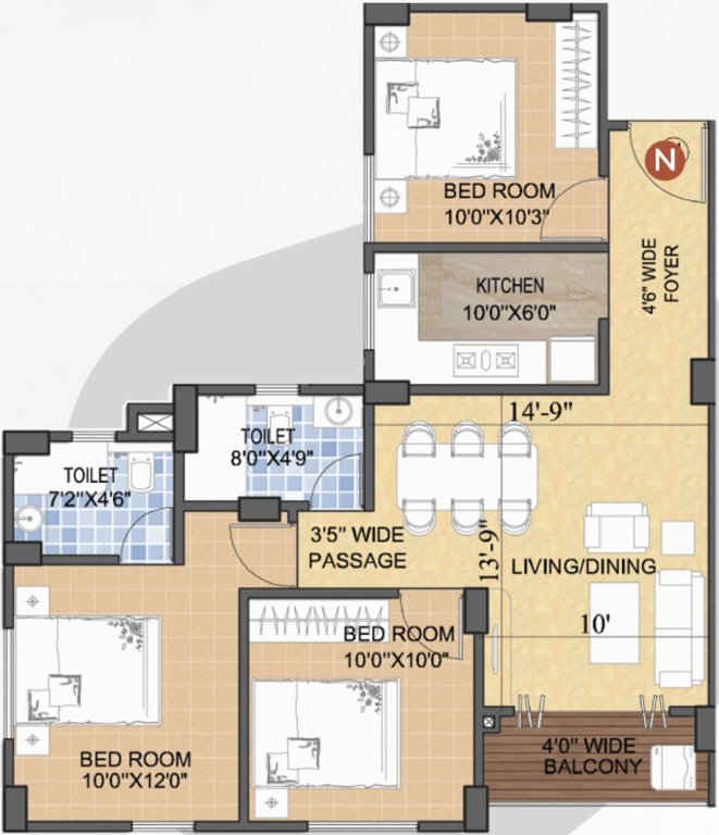 exotica Floor Plan Floor Plan