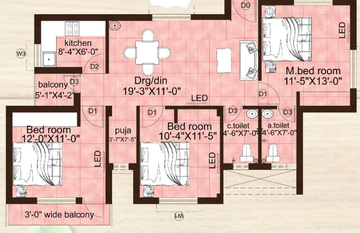  sri bhulaxmi sai raghunath avenue Floor Plan Floor Plan