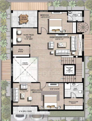  laxman-county Floor Plan First Floor Plan