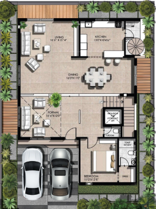  laxman county Floor Plan Ground Floor Plan