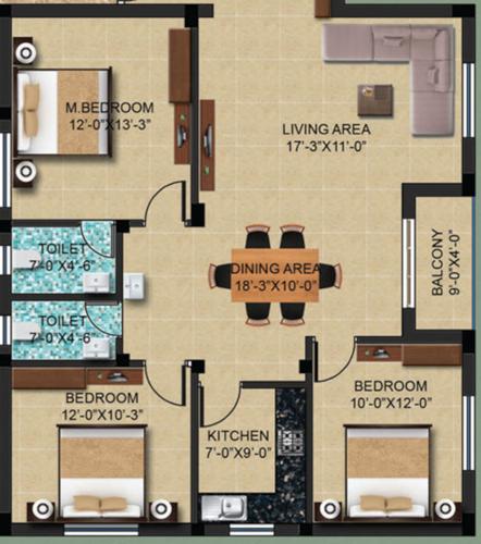  rajnivas Floor Plan Floor Plan