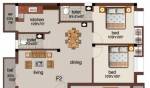 ACE Blossom (2BHK+2T (845 sq ft) 845 sq ft) ACE Blossom (2BHK+2T (845 sq ft) 845 sq ft)