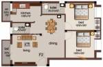 ACE Blossom (2BHK+2T (845 sq ft) 845 sq ft) ACE Blossom (2BHK+2T (845 sq ft) 845 sq ft)