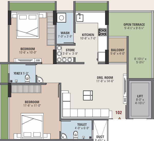 Floor Plan neelkanth greens Floor Plan Floor Plan