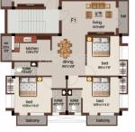 ACE Blossom (3BHK+3T (1,245 sq ft) 1245 sq ft) ACE Blossom (3BHK+3T (1,245 sq ft) 1245 sq ft)