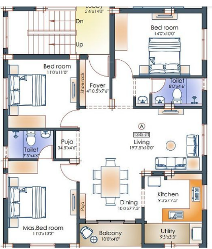  gardenia Floor Plan Floor Plan