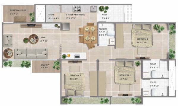  upavan Floor Plan Floor Plan