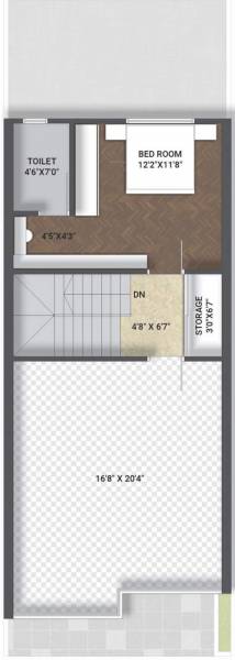  shilpgram-saral Floor Plan Second Floor Plan