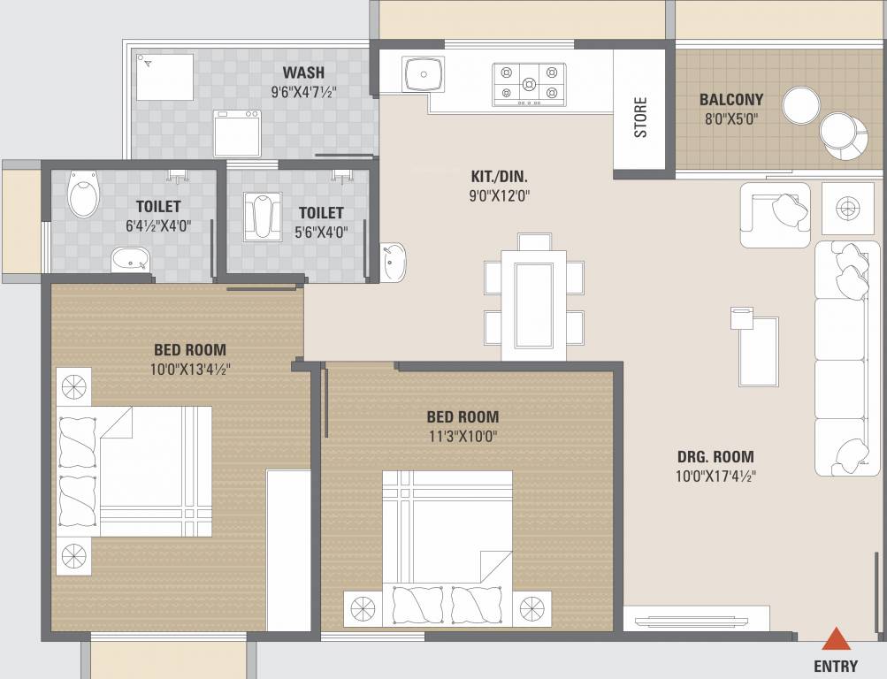  kanan residency Floor Plan Floor Plan
