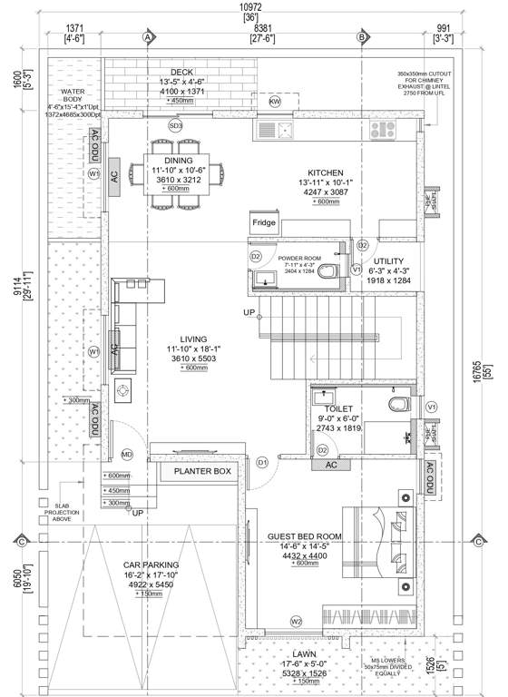  prime north meadows Floor Plan Ground Floor Plan