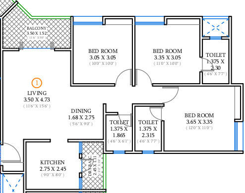  vivaan park Floor Plan Floor Plan