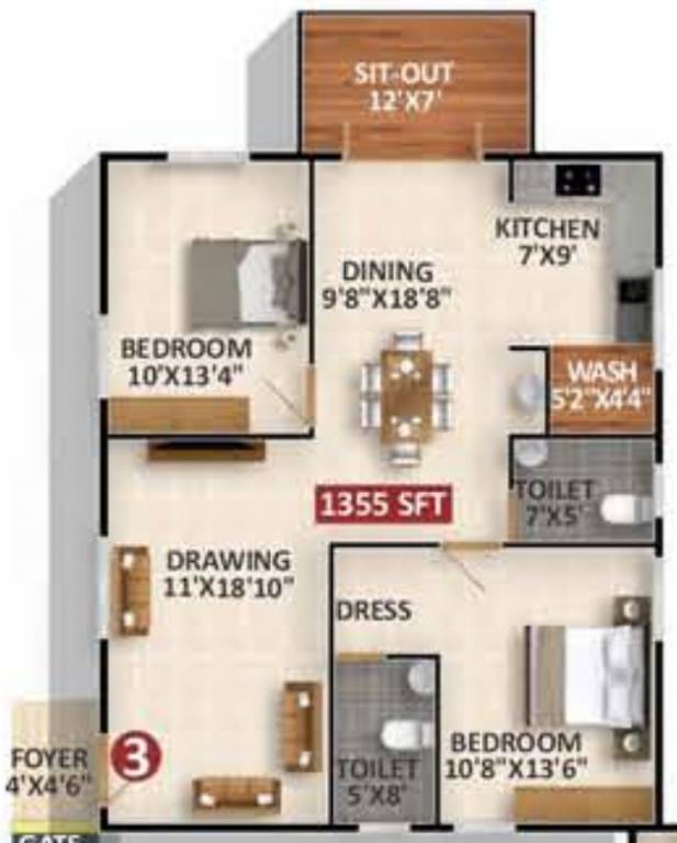  tranquil Floor Plan Floor Plan