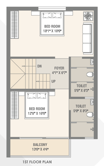  bunglows Floor Plan First Floor Plan