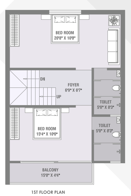  bunglows Floor Plan First Floor Plan